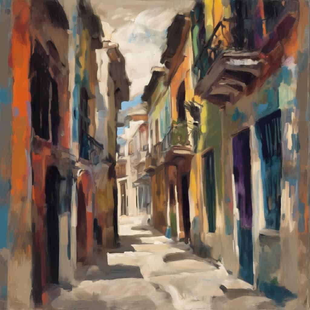 ζωγραφική, καλλιτέχνες και ταξίδια έμπνευσης, ιστορική αρχιτεκτονική, γκαλερί τέχνης, παλιές γειτονιές, ανοιξιάτικα ταξίδια, ατμοσφαιρικό τοπίο, πολιτιστική έμπνευση, Urban Art, παραδοσιακά κατοικίες, καλλιτεχνική δημιουργικότητα, πολύχρωμα κτίρια, πολιτιστική κληρονομιά, εξωτικές περιοχές, travel art, cityscape paintings, ξυλοπόδαρα, διασημότητες, παλιές πόλεις, περιηγητές, καλλιτεχνικό ταξίδι, καμβάς, αρτ-τουρισμός, Έμπνευση από ταξίδια, δημιουργία τέχνης, ταξιδιωτική τέχνη.